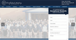 Desktop Screenshot of cumberlandacademy.org